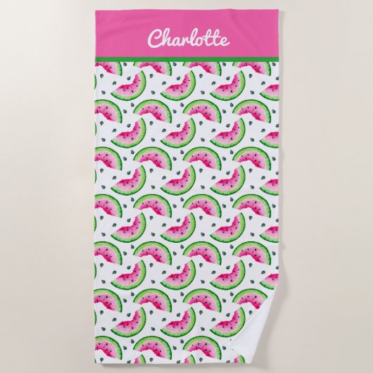Summer Watermelon Beach Towel Strandlaken (Voorkant)