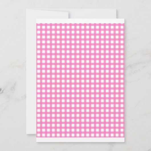 Summer Watermelon Birthday Invitation Kaart (Achterkant)