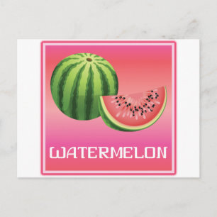 Summer Watermelon Briefkaart