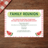 Summer Watermelon Family Reunion Kaart