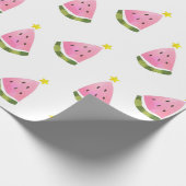 Summer Watermelon Kerstmis - Wrapping Cadeaupapier (Hoek)