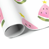 Summer Watermelon Kerstmis - Wrapping Cadeaupapier (Rol Hoek)