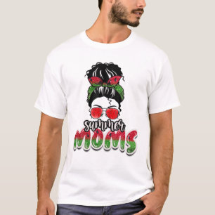Summer Watermelon Ma Life Melon Mam Watermelon Da T-shirt