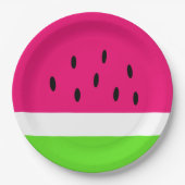 Summer Watermelon Papieren Bordje (Voorkant)