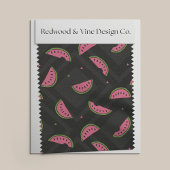 Summer Watermelon Patterned Stof