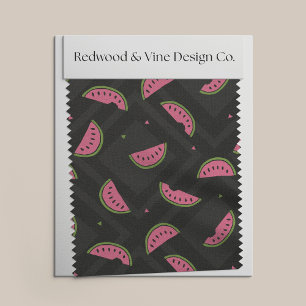 Summer Watermelon Patterned Stof