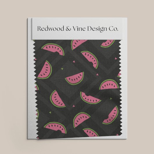 Summer Watermelon Patterned Stof