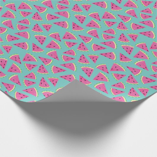 Summer Watermelon Patttern Cadeaupapier (Hoek)