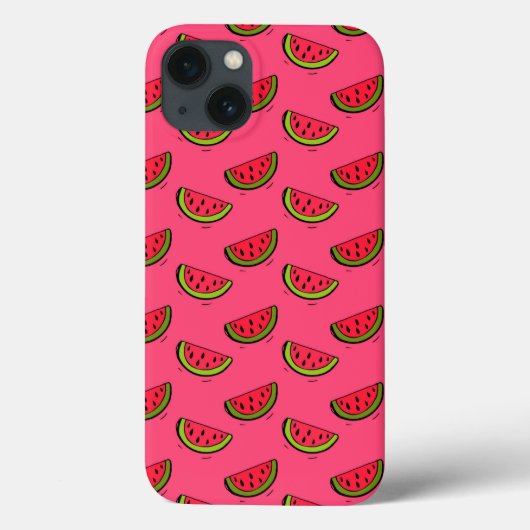Summer Watermelon Pink Pattern Case-Mate iPhone Case (Achterkant)