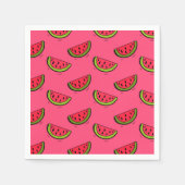 Summer Watermelon Pink Pattern Servet (Voorkant)