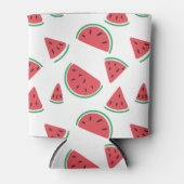 Summer Watermelon Slices Pattern Blikjeskoeler (Voorkant)