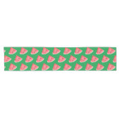 Summer Watermelon Slices Pattern Korte Tafelloper (Horizontaal)