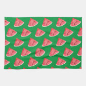 Summer Watermelon Slices Pattern Theedoek (Horizontaal)