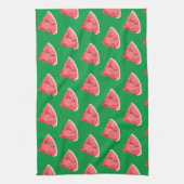 Summer Watermelon Slices Pattern Theedoek (Verticaal)