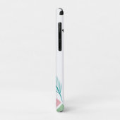Summer Watermelon Tropical Leaf and Seeds Case-Mate iPhone Case (Achterkant/links)