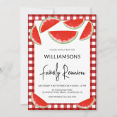 Summer Watermelons Family Reunion Kaart (Voorkant)