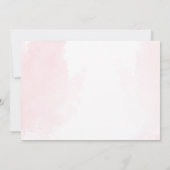 Summer Waterslide Girl Birthday Party Photo Bedankkaart (Achterkant)