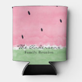 Summer Waterverf Watermelon Family Reunion Blikjeskoeler (Voorkant)