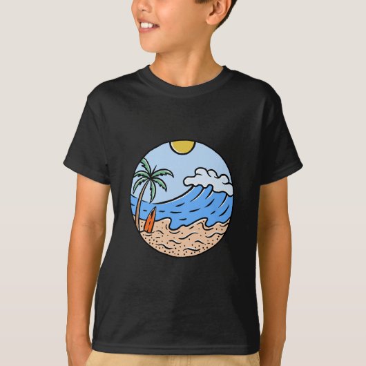 Summer Waves T-shirt (Voorkant)