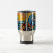Summer Waves Travel Mug Reisbeker (Center)