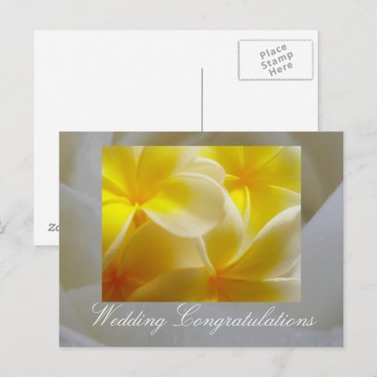 Summer Wedding Briefkaart (Voorkant / Achterkant)