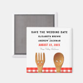 Summer Wedding Save the Date Magneet (Voorkant / Achterkant)