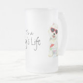 Summer Westie Matglas Bierpul (Voorkant rechts)