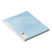 Summer Westie Notitieblok (Schuin)