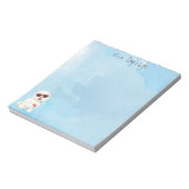 Summer Westie Notitieblok (Linkerzijde)