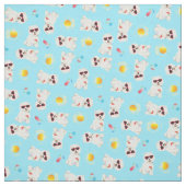 Summer Westie Stof (Swatch)