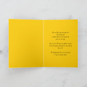 Summer White Daisies en Red Ladybugs Whimsical Kaart (Binnen)