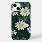 Summer White Digial Daisy Case-Mate iPhone Case (Achterkant)