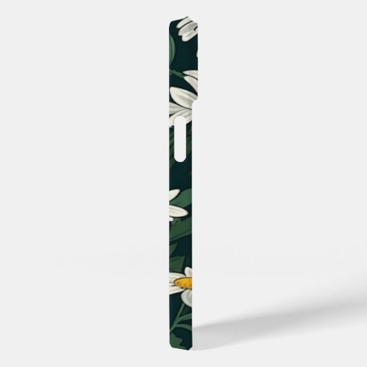 Summer White Digial Daisy Case-Mate iPhone Case (Achterkant / Rechts)
