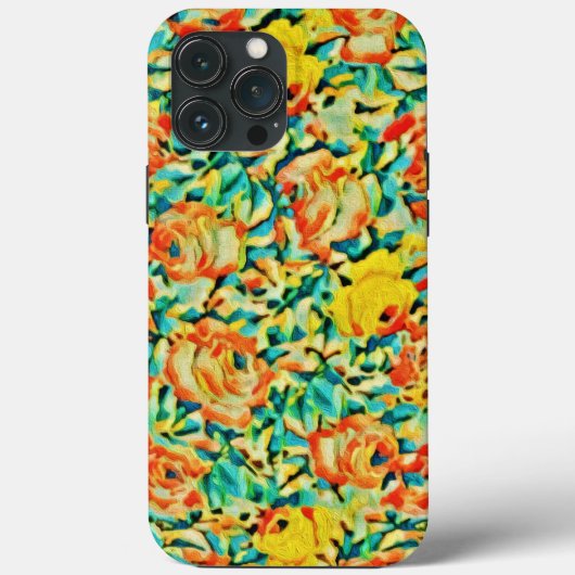 Summer Wild Roos Flower Garden Case-Mate iPhone Case (Achterkant)