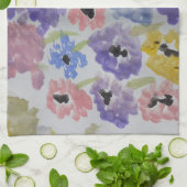 Summer Wildbloemen Tea Towel Theedoek (Gevouwen)