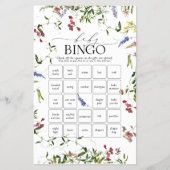 Summer Wilde Baby shower Bingo Game Flyer (Voorkant)