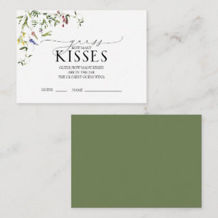 Summer Wilde Waterverf Vrijgezellenfeest Game Informatiekaartje