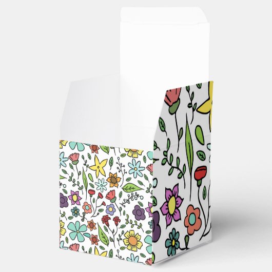 Summer Wildflower Bedankdoosjes (Geopend)