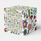 Summer Wildflower Bedankdoosjes (Achterkant)