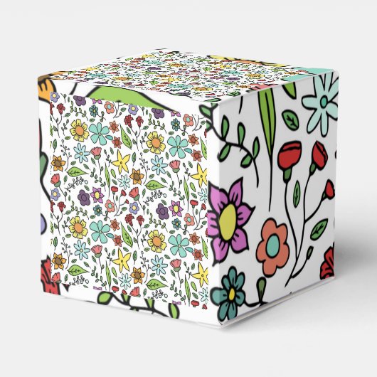 Summer Wildflower Bedankdoosjes (Achterkant)