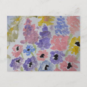 Summer Wildflower Briefkaart