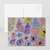 Summer Wildflower Briefkaart (Voorkant / Achterkant)