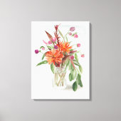 Summer Wildflower Canvas Afdruk (Voorkant)