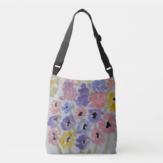 Summer Wildflower Crossbody Tas (Voorkant)