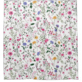 Summer Wildflower Douchegordijn (Voorkant)