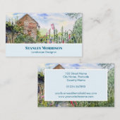 Summer Wildflower English Garden in York Visitekaartje (Voorkant / Achterkant)