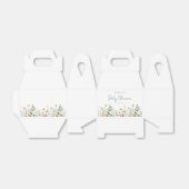 Summer Wildflower Field Baby shower Bedankdoosjes (Uitgevouwen)