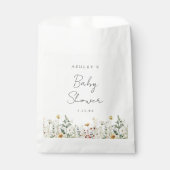 Summer Wildflower Field Baby shower Bedankzakje (Voorkant)