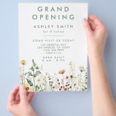 Summer Wildflower Field Flyer (Hand)