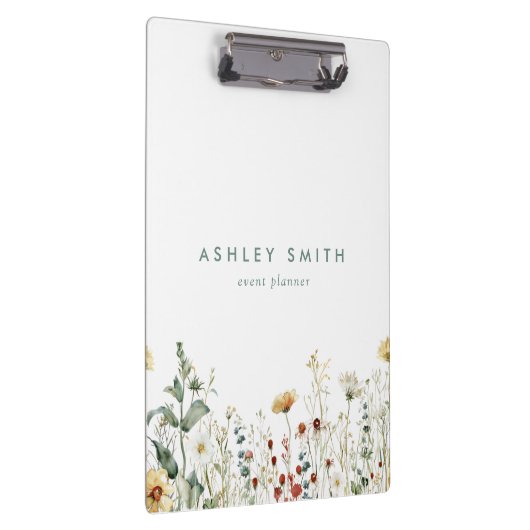 Summer Wildflower Field Klembord (Rechts)
